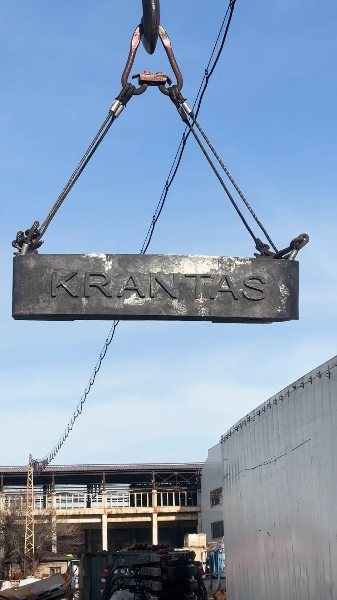 Литые противовесы для кранов